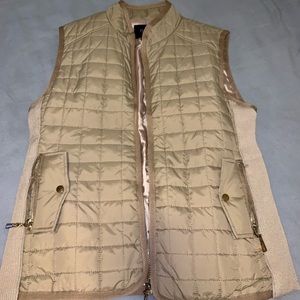 Beige Quilted Vest from Nordstrom Rack